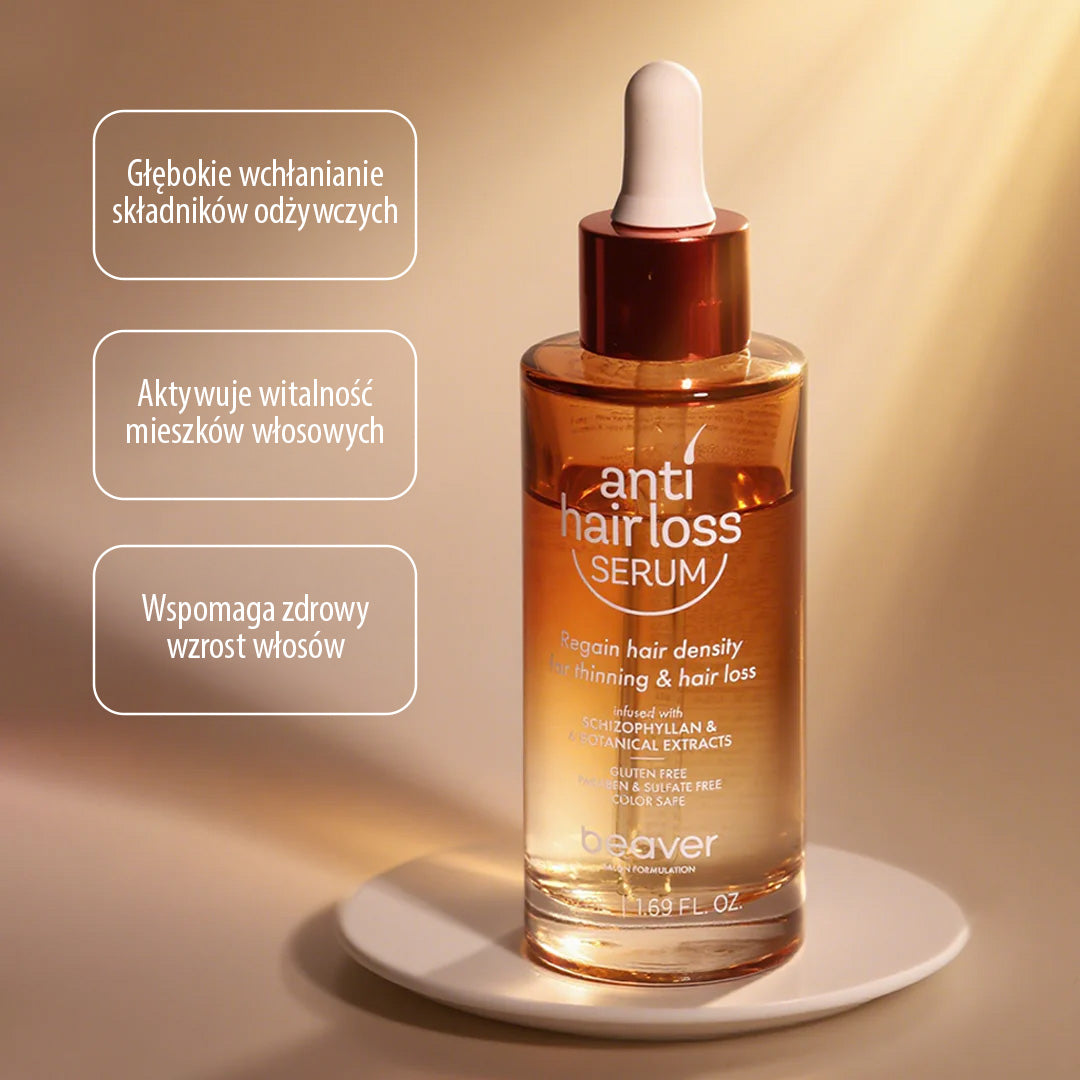 Beaver Serum Zapobiegające Wypadaniu Włosów