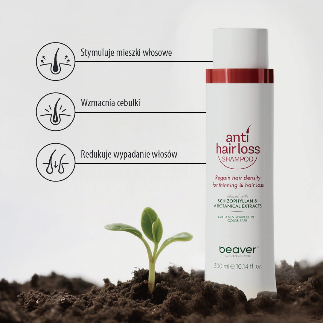 Beaver Szampon Zapobiegający Wypadaniu Włosów